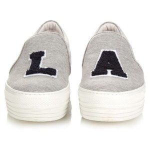 NWT Joshua Sanders LA Slip-on Platform Trainers